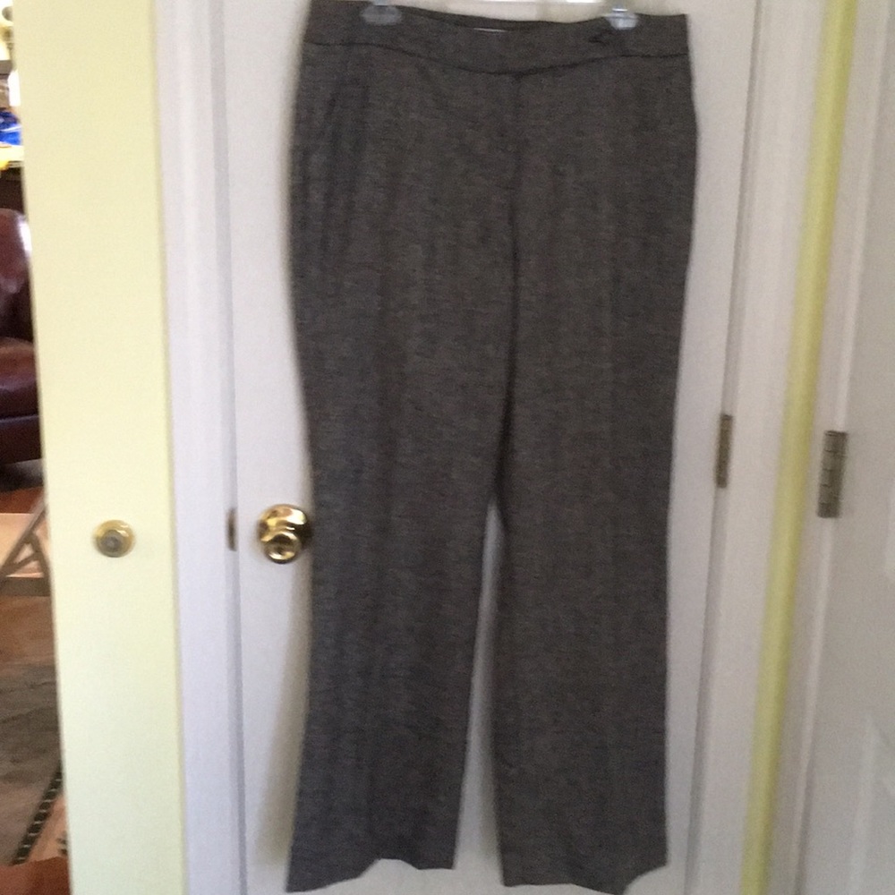 LIKE NEW Calvin Klein Grey Lined Pants Size 10